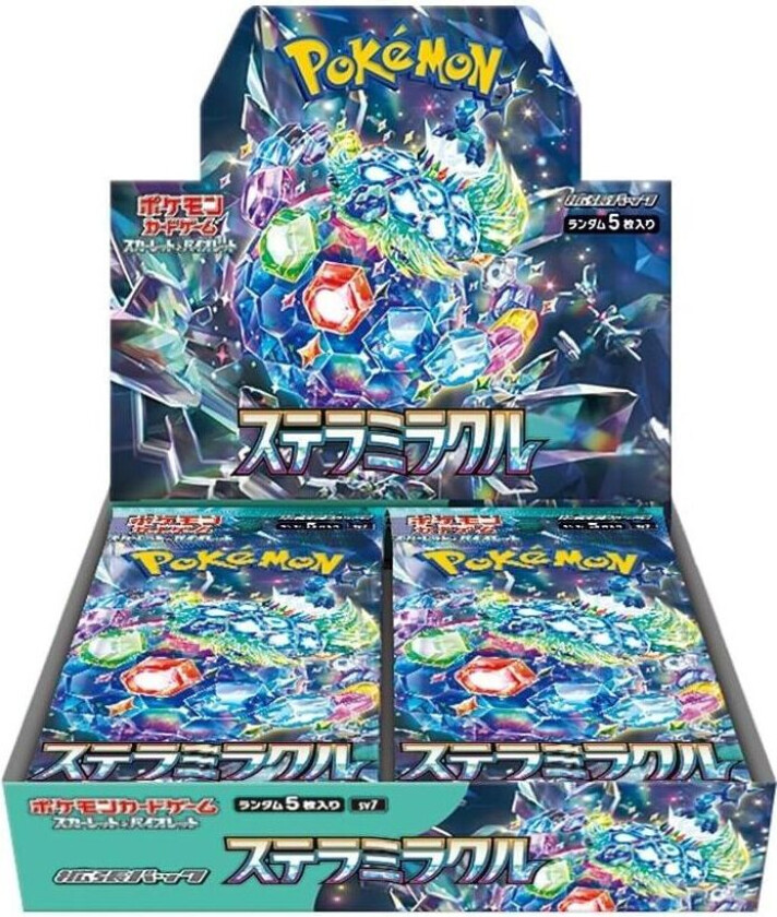 Pokemon Stellar Miracle Booster Box Japansk - Scarlet & Violet - Sv7
