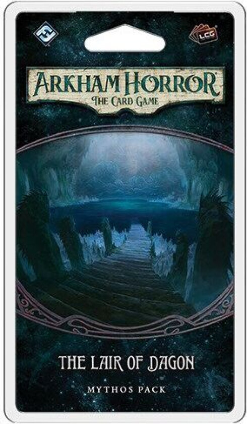 Arkham Horror Tcg The Lair Of Dagon Exp Utvidelse Til Arkham Horror Card Game