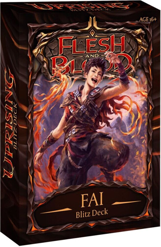 Flesh & Blood Uprising Blitz Deck Fai Ferdigbygget 40+ Kort Deck