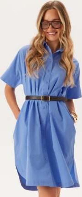 Slfblair 2/4 SHORT SHIRT DRESS Cornflower Blue 42