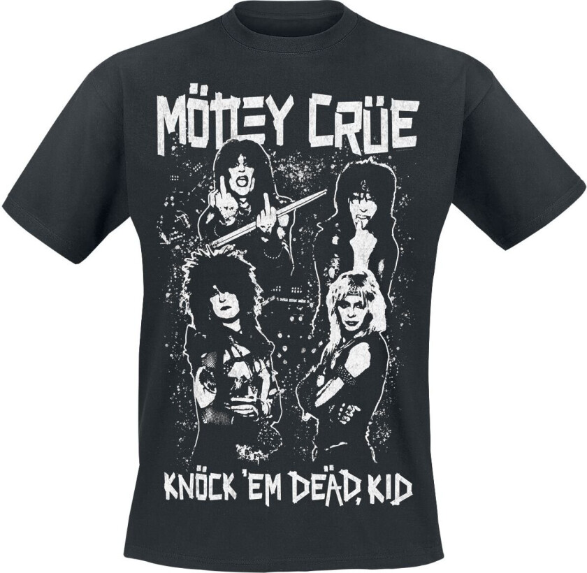 T-skjorte - Knock Em Dead, Kid Redux - S til 4XL - Herrer - svart