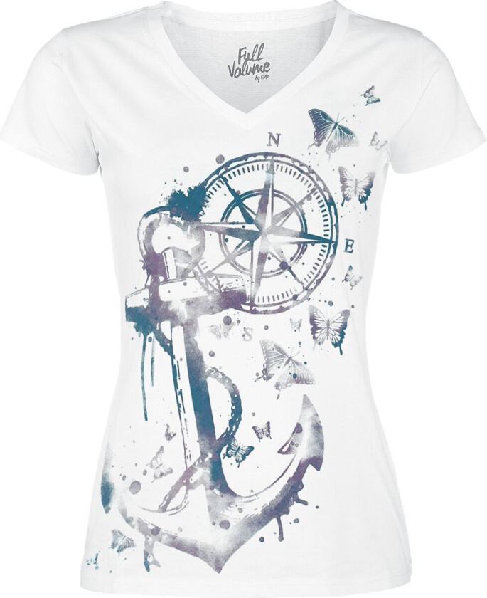 T-skjorte - Shades Of Truth - S til XXL - Damer - hvit