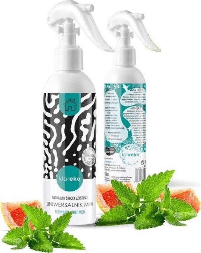 Naturlig Rengjøringsmiddel Rosa Grapefrukt Mynte 250Ml