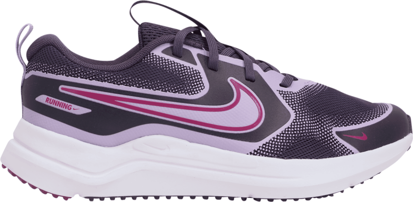 Cosmic Runner Big Kids' Shoes, løpesko, barn, junior DARK RAISIN/HOT FUCH