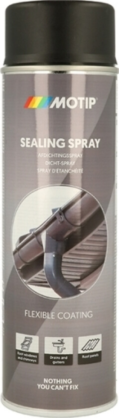 Sealing Spray Sort 500Ml