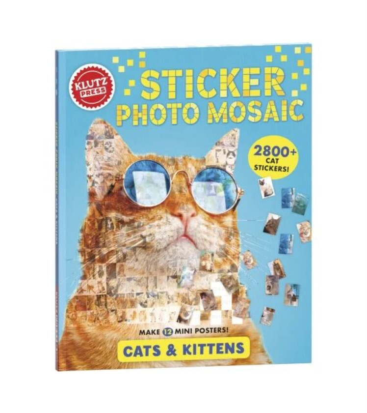 Sticker Photo Mosaics: Cats & Kittens (Klutz) av Editors of Klutz