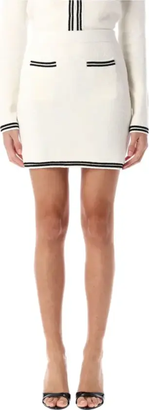 Dame, Skjørt, Beige, M
