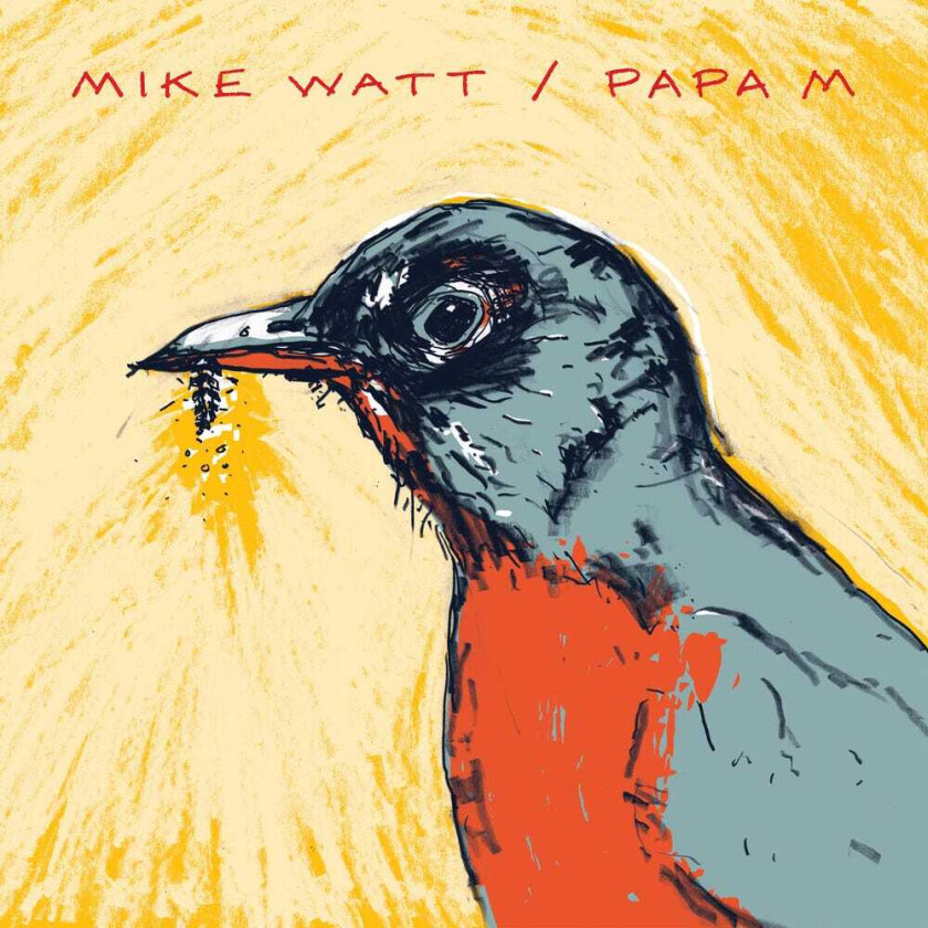 Mike Watt Mike Watt // Papa M Red Opaque LP/Vinyl