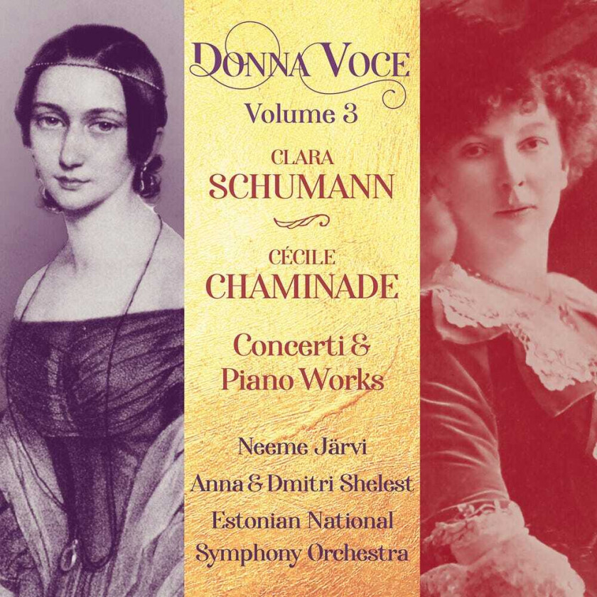 Anna Shelest Concerti & Piano Works Donna Voce Vol. 3 CD