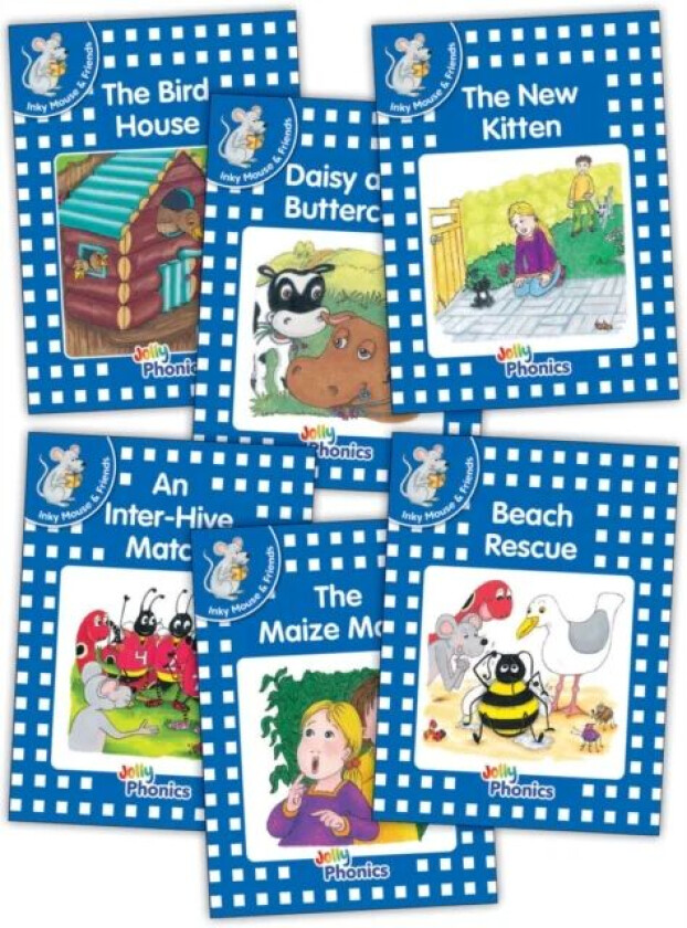 Jolly Phonics Readers, Inky & Friends, Level 4 av Sara Wernham