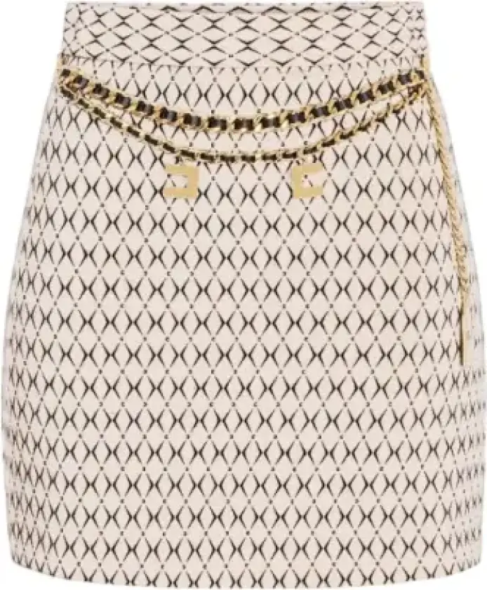 Dame, Skjørt, Beige, M