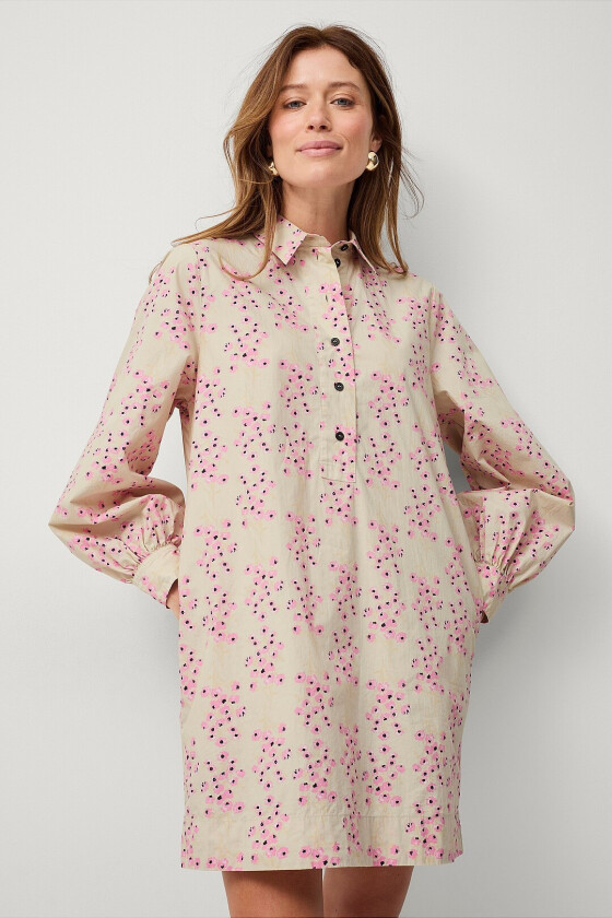 Skjortekjole Claud Tunic Dress - Rosa