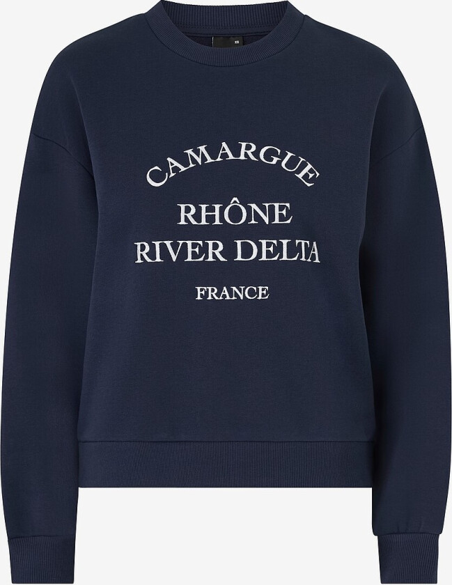 Sweatshirt Riley Sweater - Blå