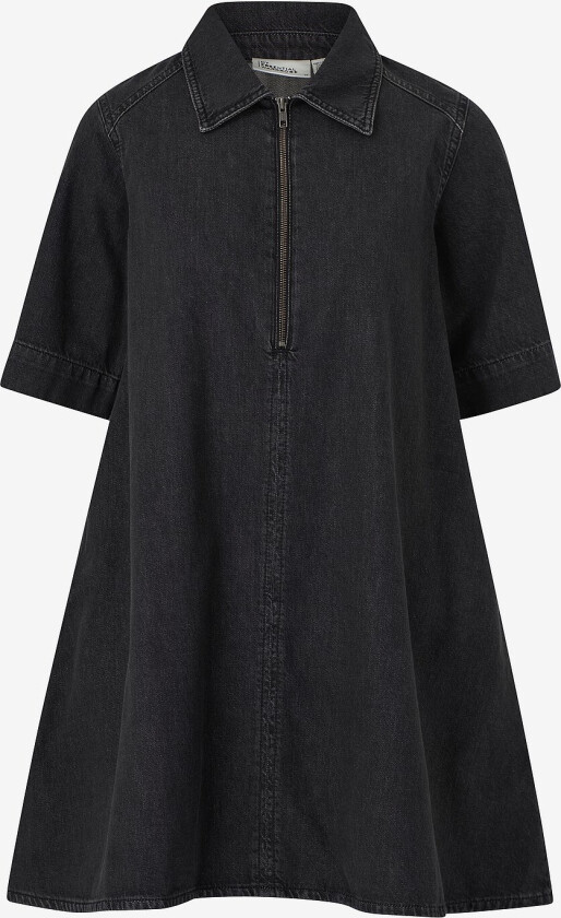 Denimkjole MaloMW 143 Short Zipdress - Grå