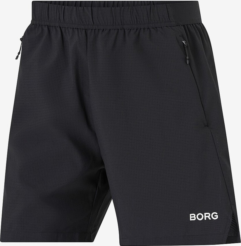 Treningsshorts Borg Zip Shorts - Svart