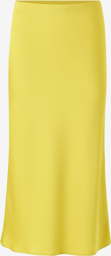 Skjørt Matte Shine Satin Midi Skirt - Grønn