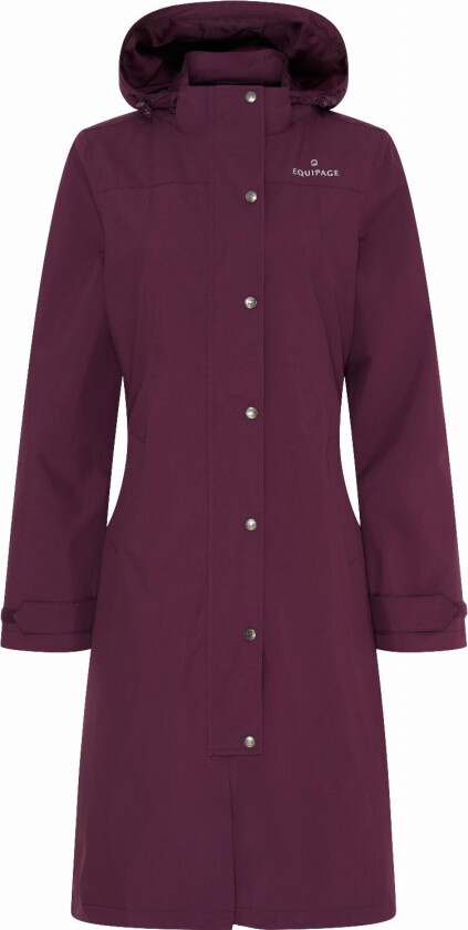 Heaven Lang Regnjakke - Italian Plum