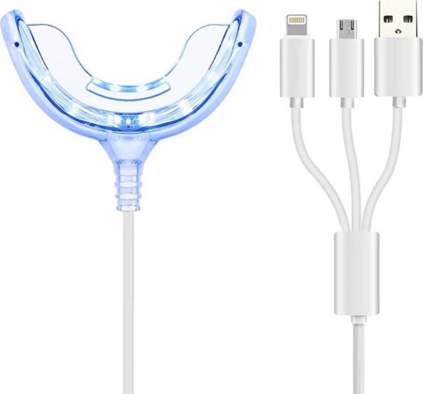 Tannbleking kaldt LED -lys for hvitere tenner