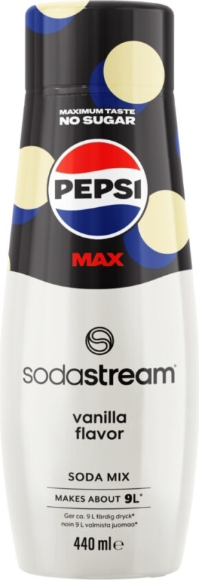 Pepsi Max Vanilla 440 ml