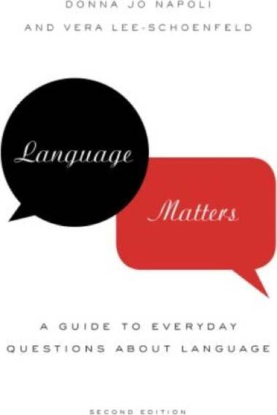Language Matters av Donna Jo (Professor Professor Swarthmore College Dept. of Linguistics) Napoli, Vera (Visiting Assistant Professor Visiting Assista