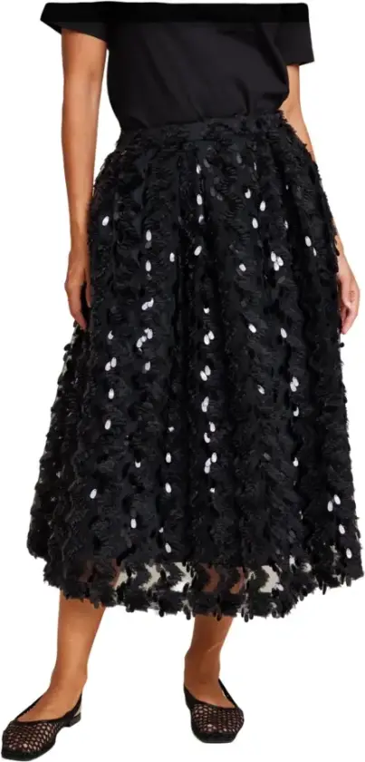 Dame, Skjørt, Svart, S