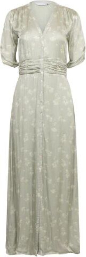 Bilde av Emma Dress - Mint Leaf Print XS