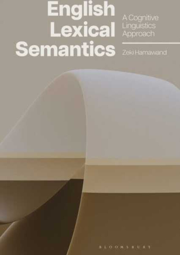 English Lexical Semantics A Cognitive Linguistics Approach