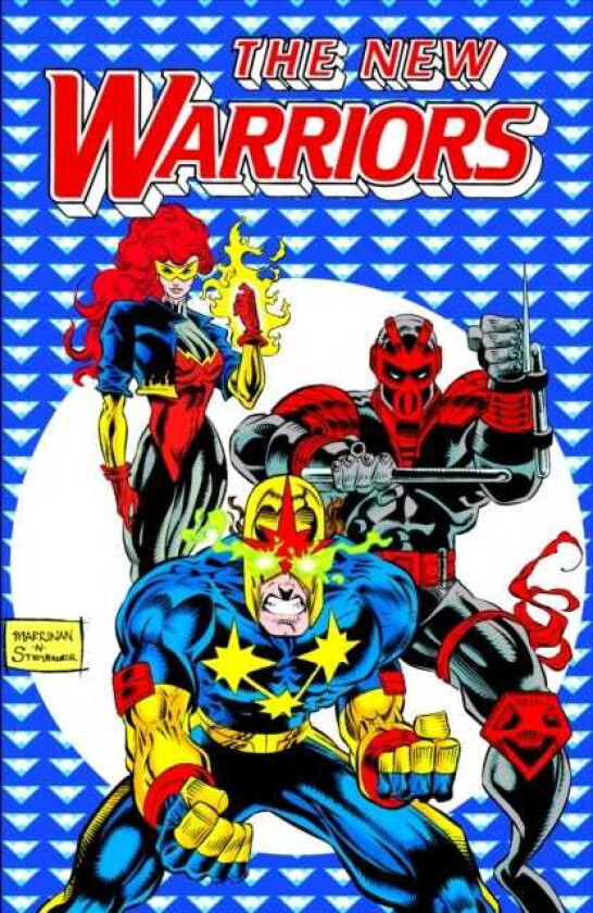 New Warriors Nova & Night Thrasher Omnibus Chris Marrinan Cover