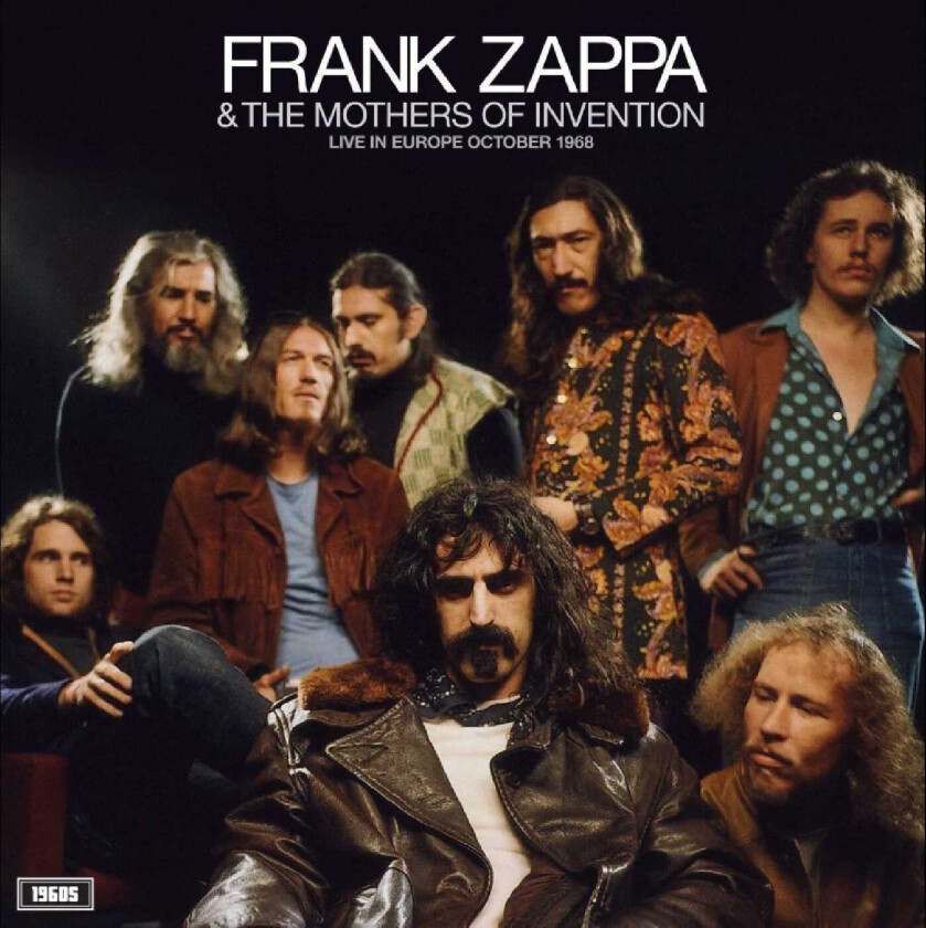Frank Zappa Live in Europe October 1968 LP/Vinyl