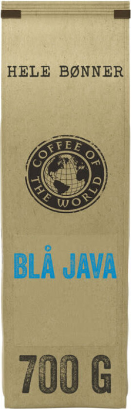 Blå Java Hele Bønner 700g