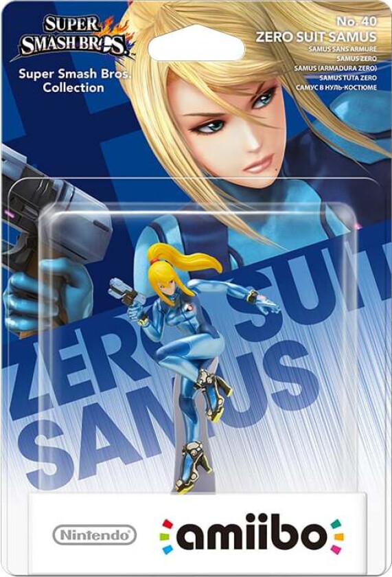 Amiibo Figurine Zero Suit Samus