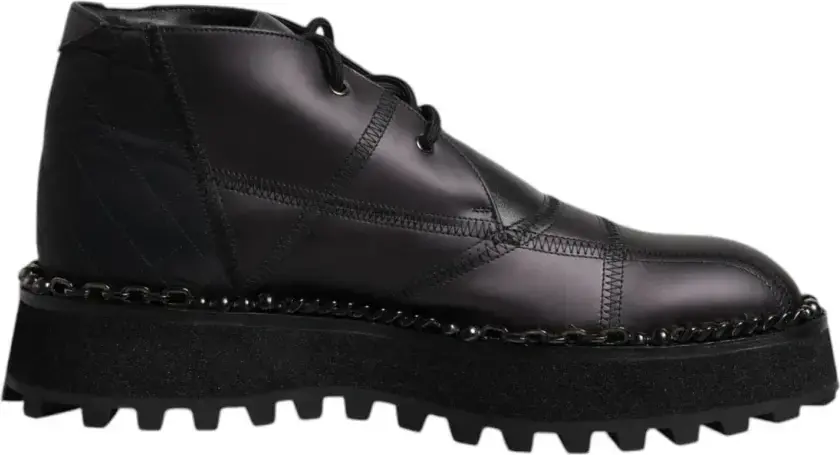 Herre, Sko, Svart, 44 EU