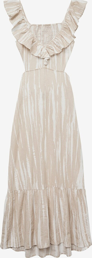 Maxikjole vmDicthe S/L Ankle Detail Dress - Grå