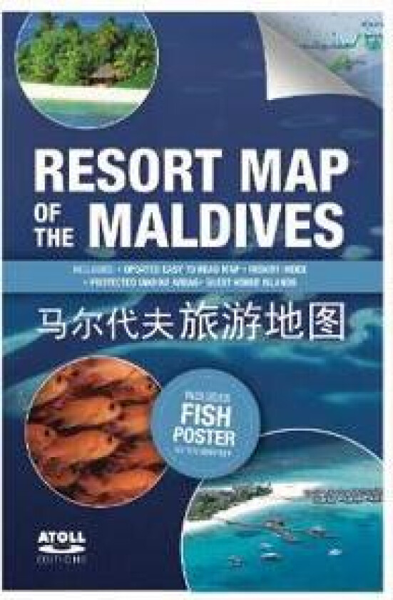 Resort Map of the Maldives