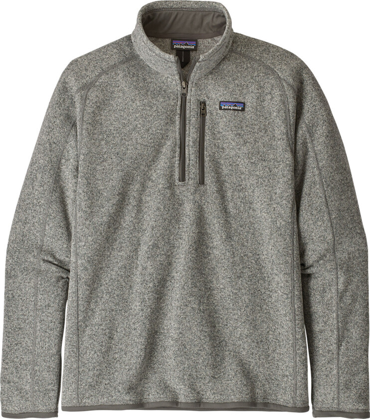 Men's Better Sweater 1/4 Zip XL, Stonewash