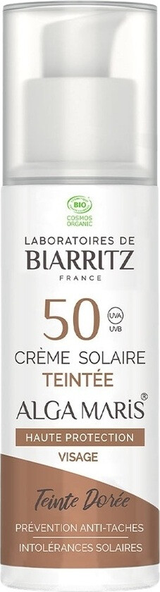 Laboratoires De Biarritz Suncare Tinted Face Sunscreen SPF50 Gold