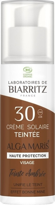 Laboratoires De Biarritz Suncare Tinted Face Sunscreen SPF30 Ambe