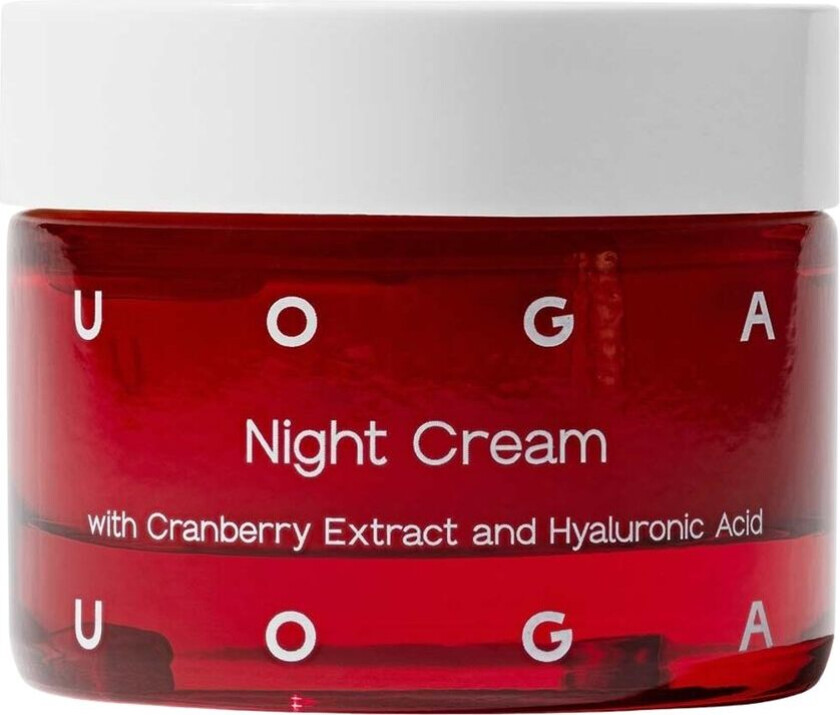 Night Cream With Cranberry Extract And Hyaluronic Acid