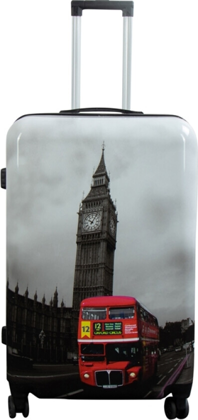 Stor koffert - Hardcase-koffert med motiv - Big Ben - Eksklusiv lettvekt koffert