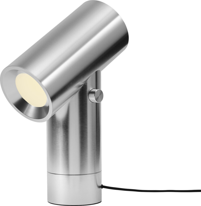 Beam table lamp 45 cm polished aluminum - Bordlamper - Tom Chung - Sølv