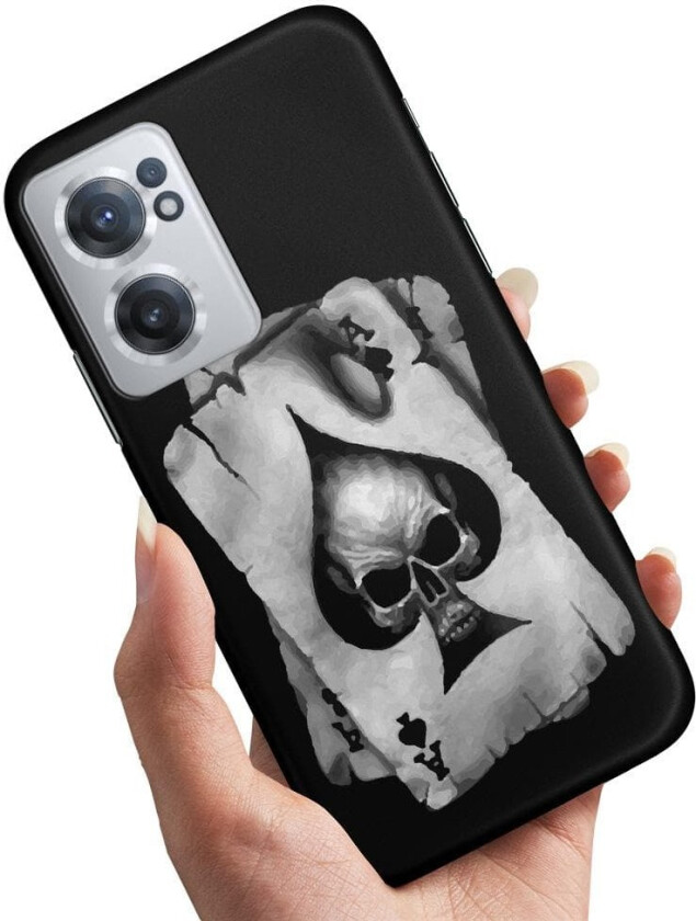 OnePlus Nord CE 2 5G - Deksel/Mobildeksel Dødningehode Kortstokk