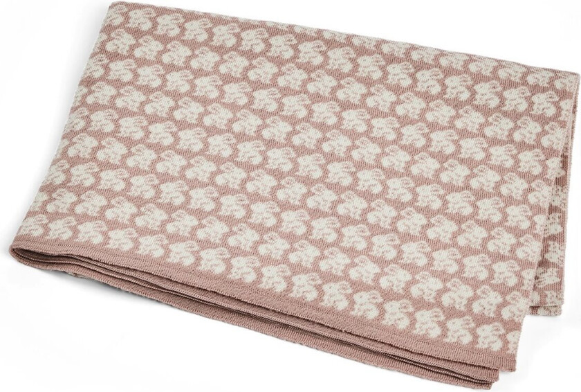 Bilde av Baby blanket AO rabbits - Merino Wool Powder - 80x100 cm (70007-92)