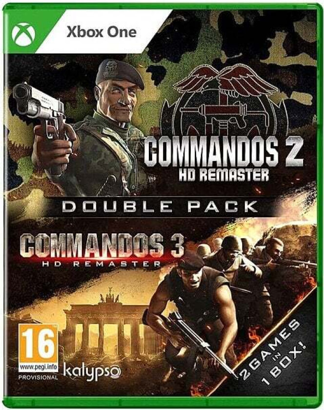 Commandos 2 + 3 - HD Remaster Double Pack - Microsoft Xbox One - Strategi