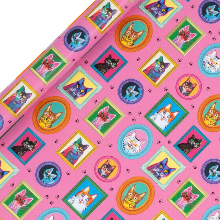 Gavepapir 4m Mr Pickle Puss