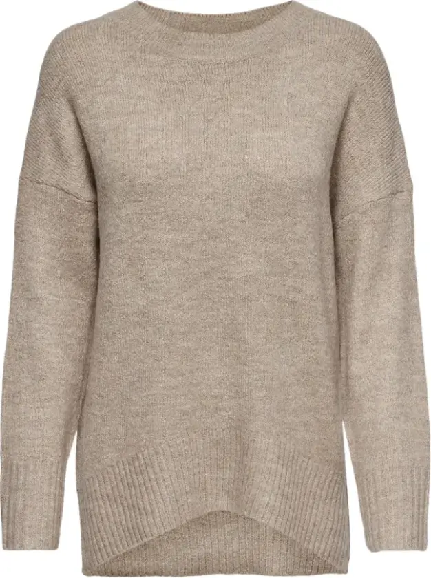 Only, Dame, Strikkevarer, Beige, L