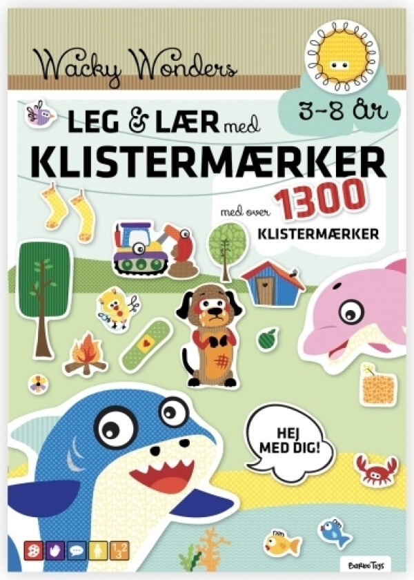 Wacky Wonders - Leg & Lær Med Klistermærker
