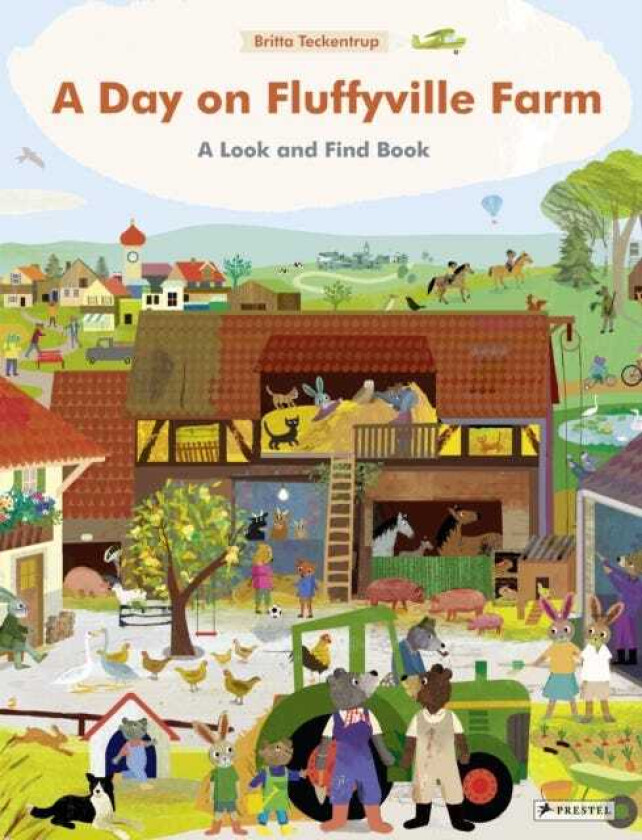 A Day on Fluffyville Farm A Look and Find Book