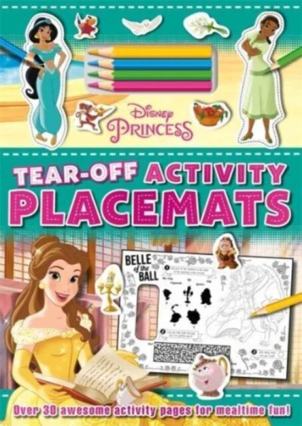 Disney Princess: Tear-Off Activity Placemats av Walt Disney