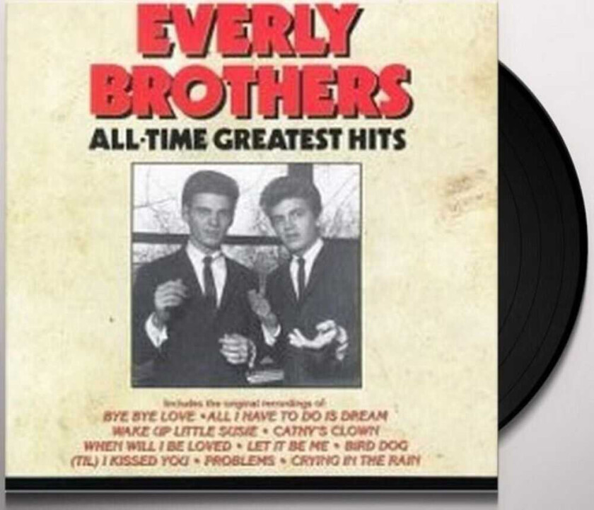 The Everly Brothers Alltime Greatest Hits LP/Vinyl