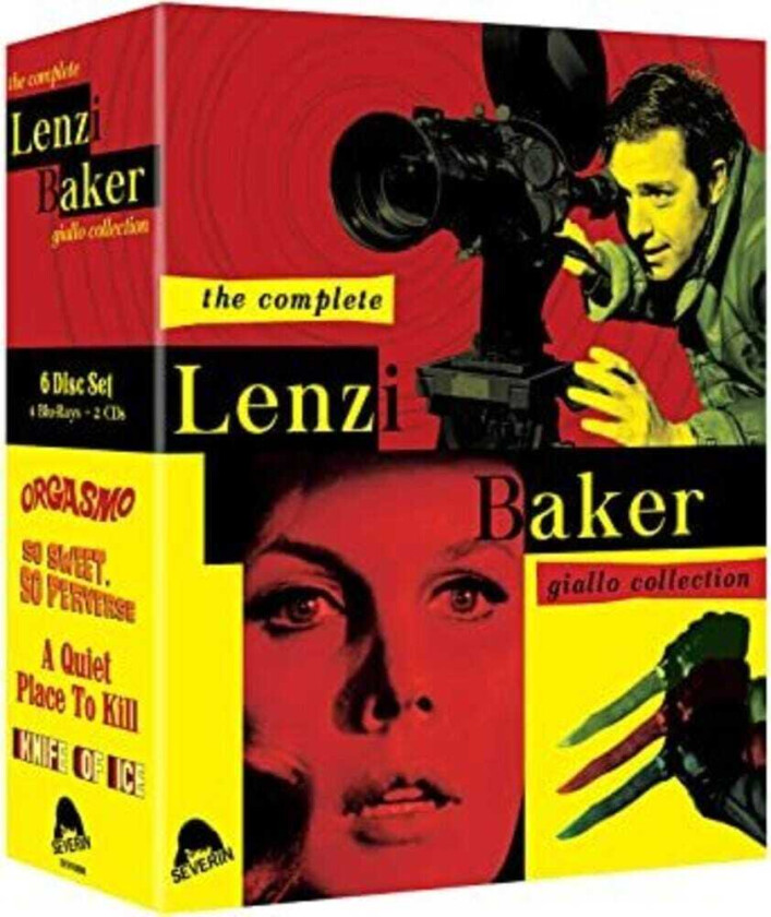 Complete Lenzi / Baker Giallo Collection Bluray